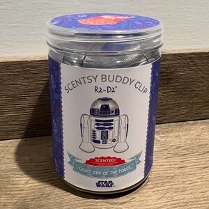 Scentsy R2-D2 Buddy Clip in Blue and White